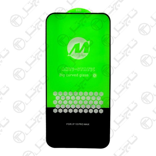 1 گلس شیشه ای شفاف آیفون 15پرو مکس (مک فرین)